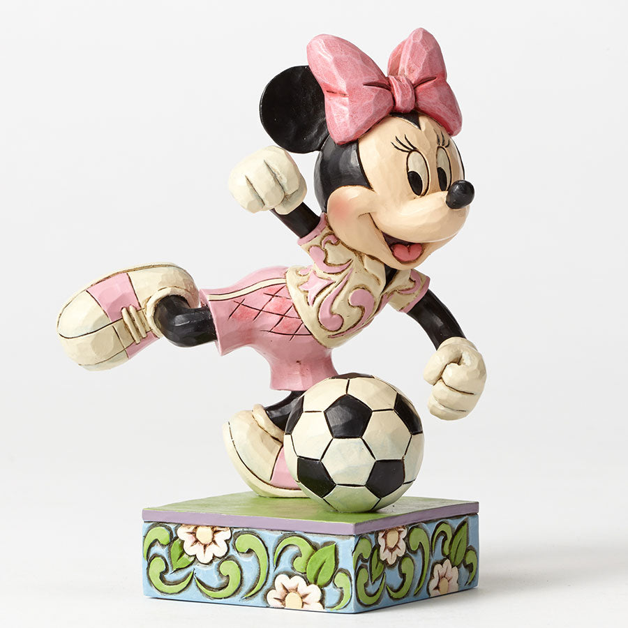 DISNEY TRADITIONS <br> Minnie Mouse Soccer <br> "Goal!"