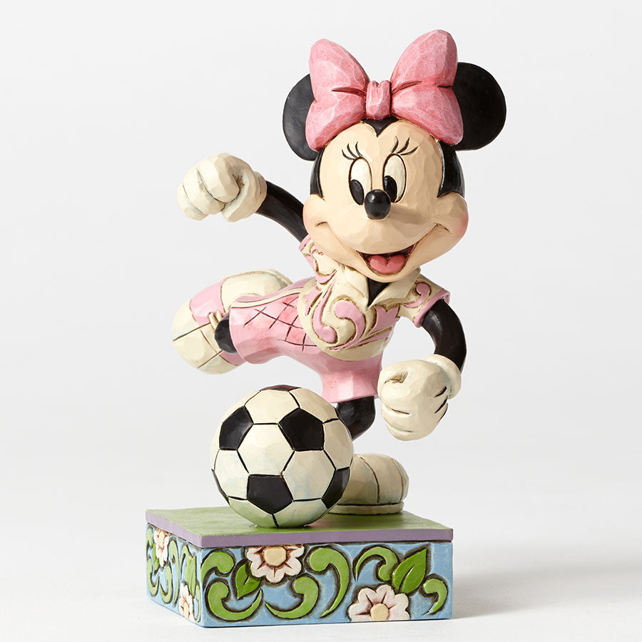 DISNEY TRADITIONS <br> Minnie Mouse Soccer <br> "Goal!"
