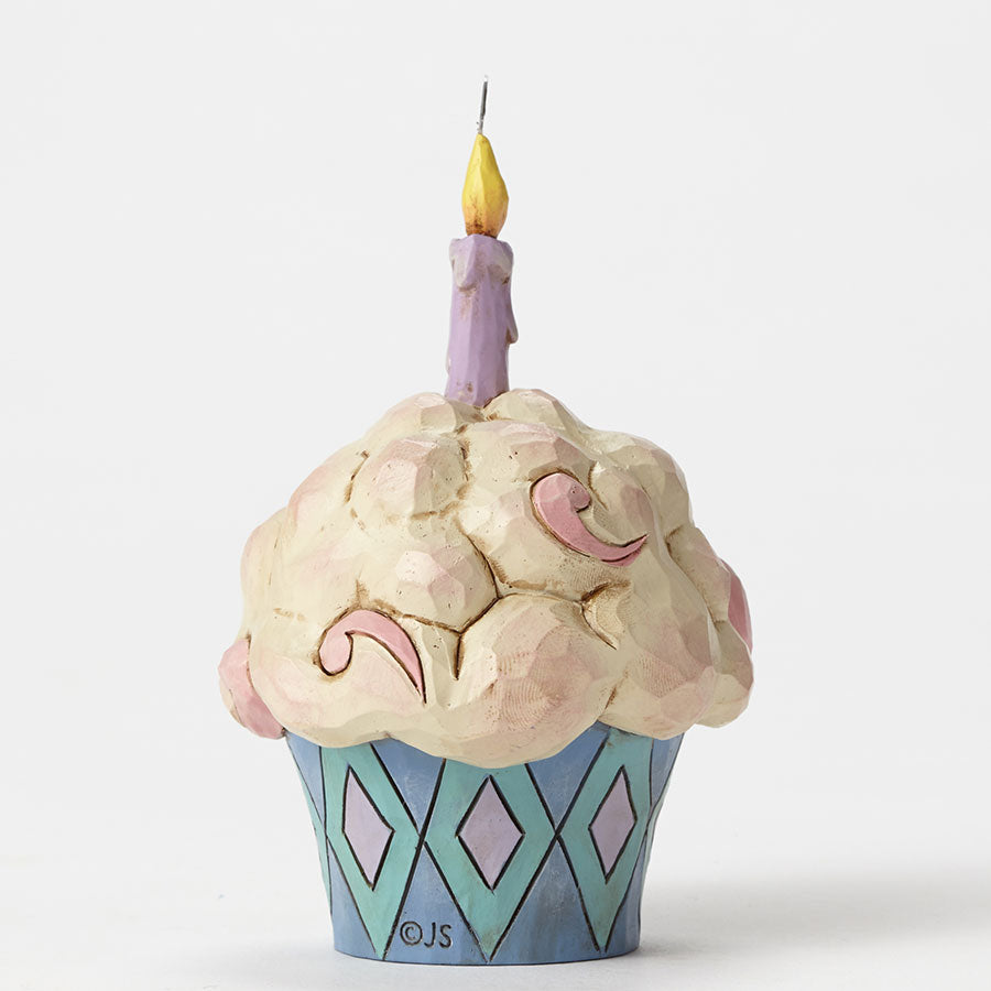 Jim Shore <br> Heartwood Creek <br>Mini Birthday Cupcake