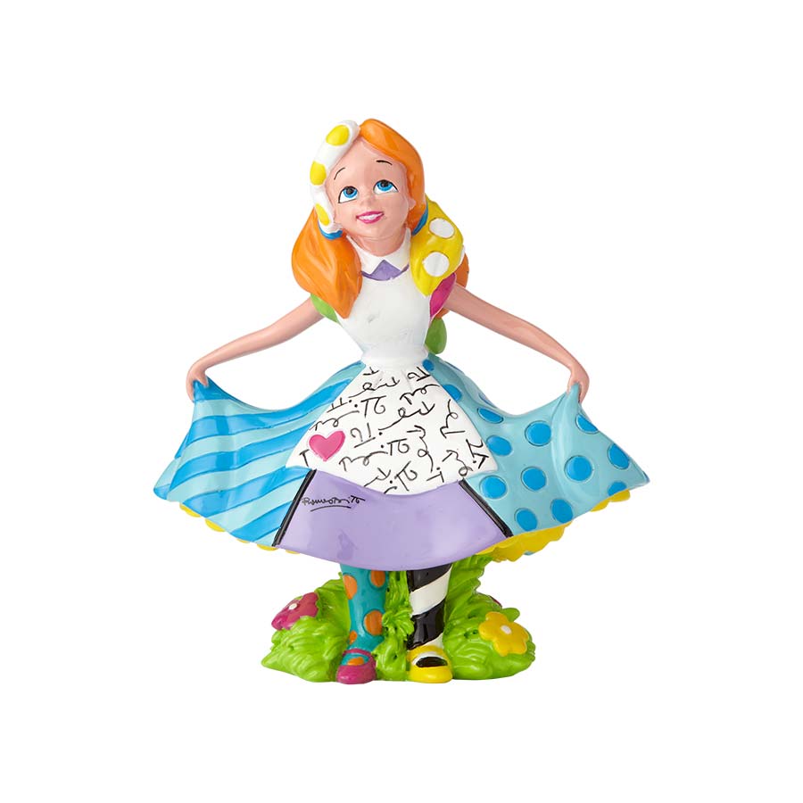 Disney Britto <br> Alice In Wonderland Figurine <br> (Mini)