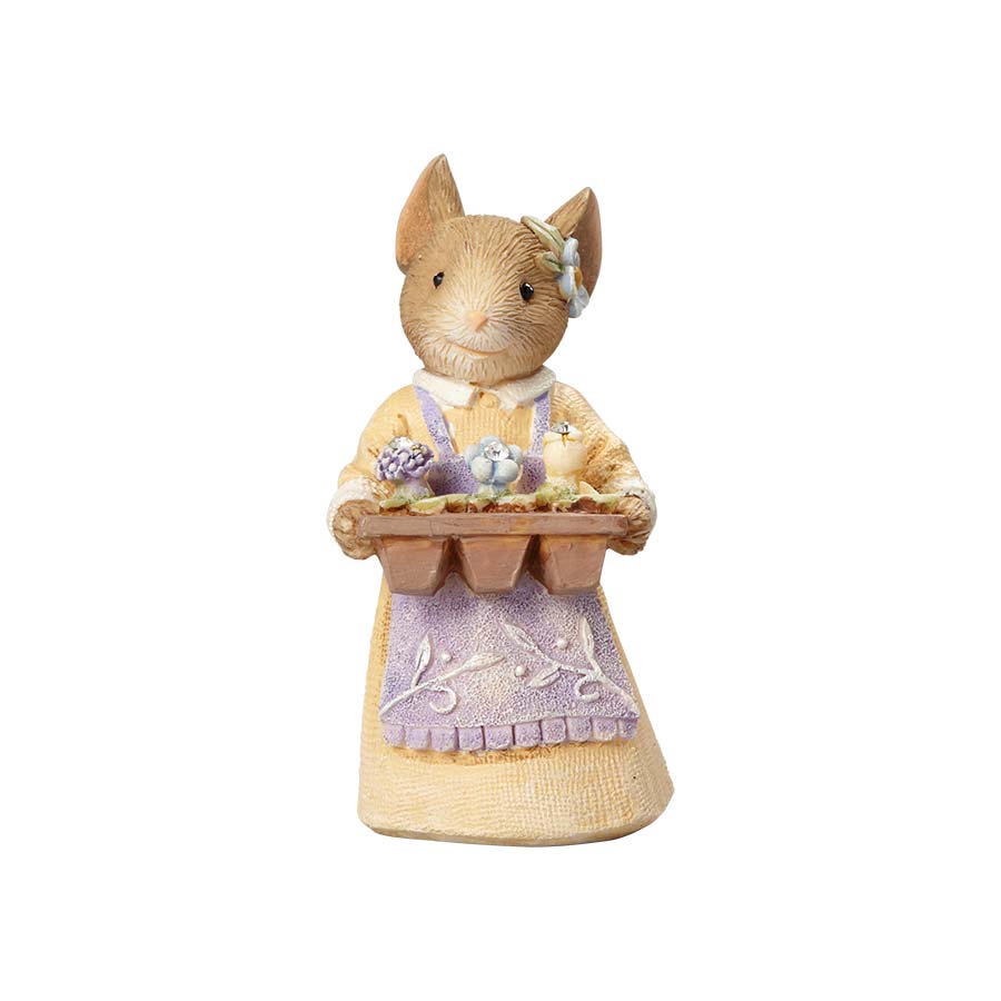 Available to Order <br> Tails with Heart <br> Mouse With Flower Tray
