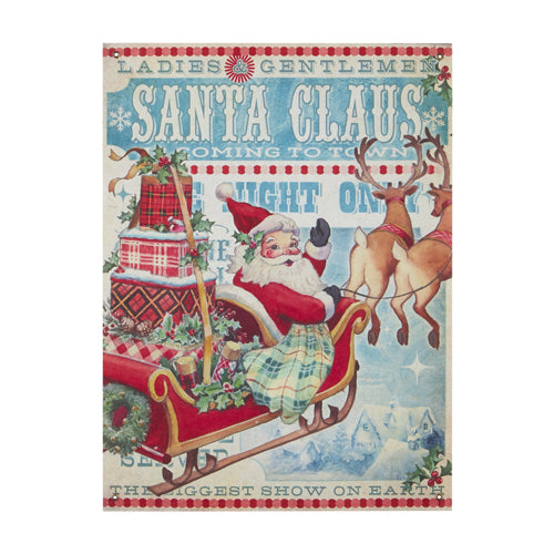 RAZ Imports <br> Country Kitchmas <br> Santa Claus Tapestry