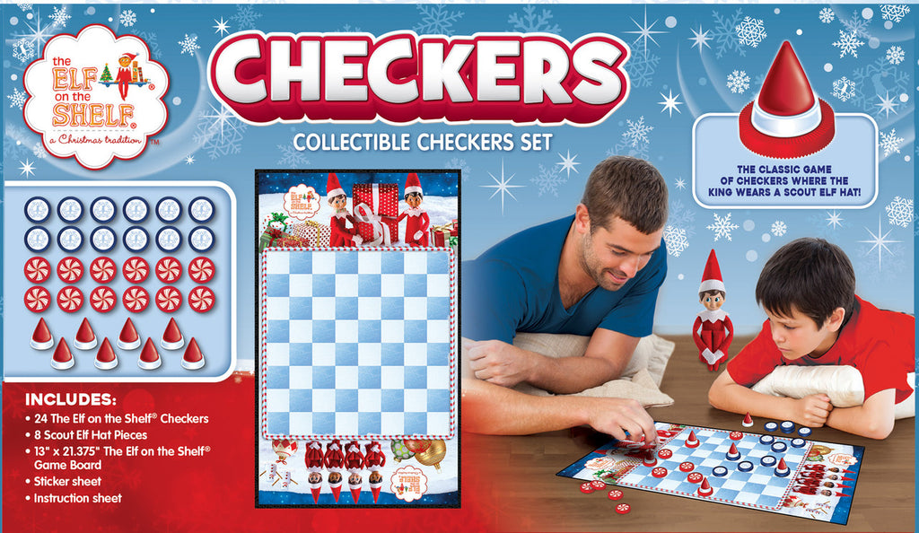 The Elf on the Shelf® <br> Checkers