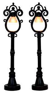 Lemax Accessories <br>  Parisian Street Lamp, Set of 2