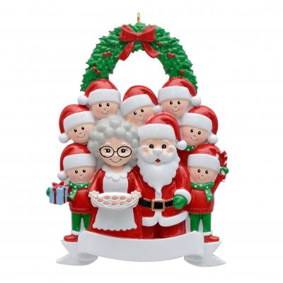 Maxora <br> Hanging Ornament <br> Santa Family Keepsake