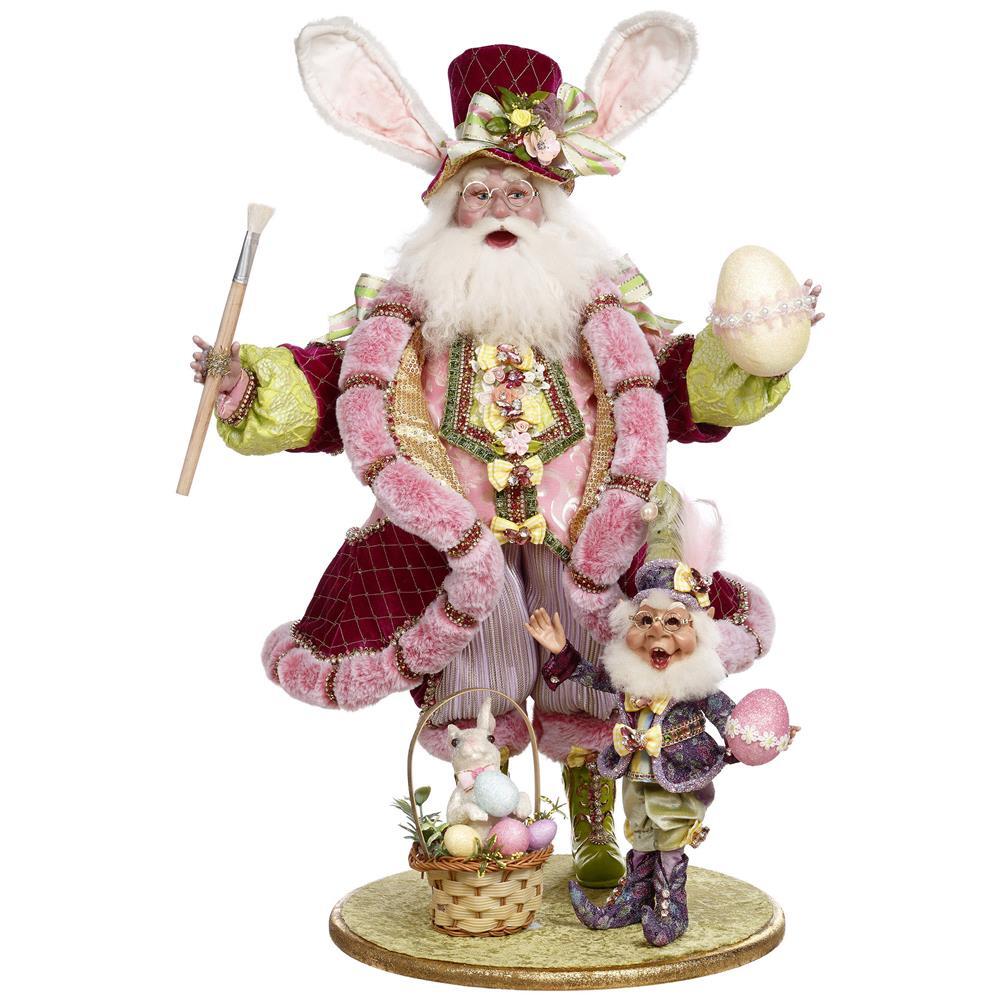 SALE - 20% OFF <br> Mark Roberts Easter <BR> Father Easter With Elf (61cm)