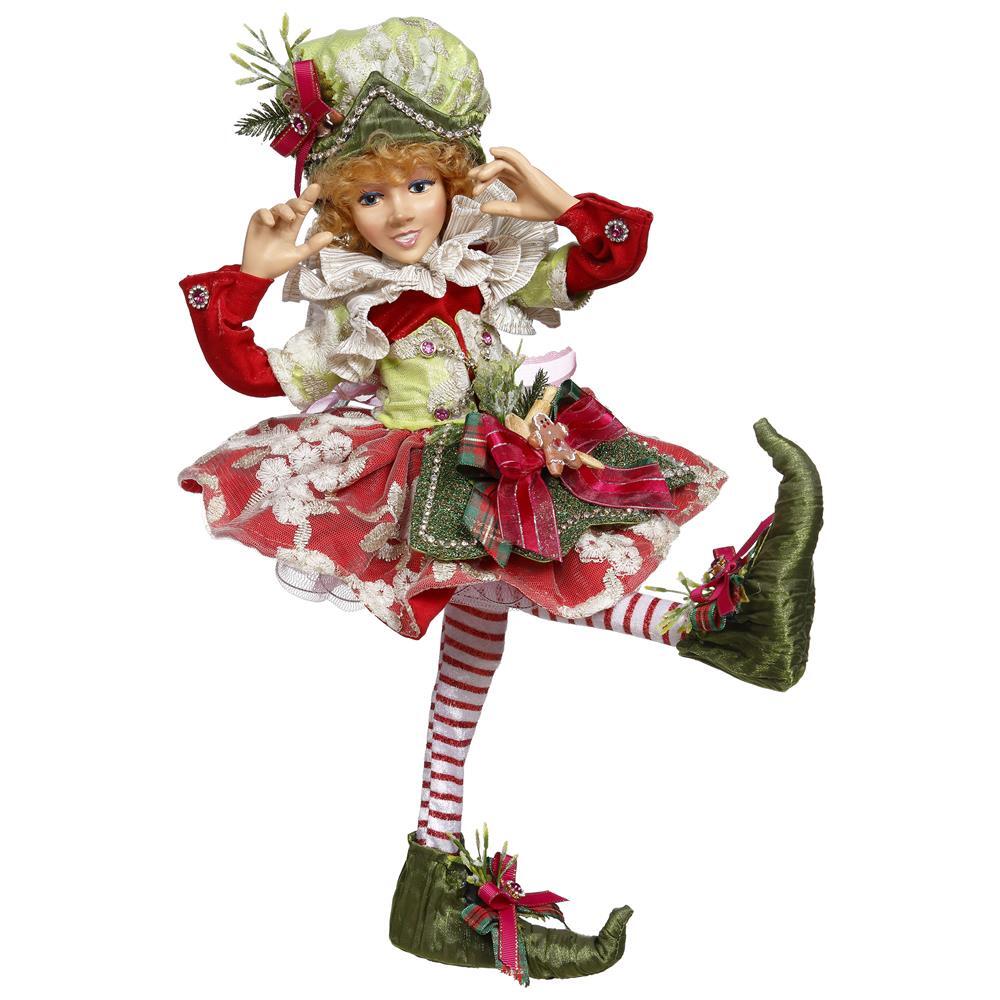 Mark Roberts <BR> Cookie Maker Girl North Pole Elf <br> Medium (42.5cm)