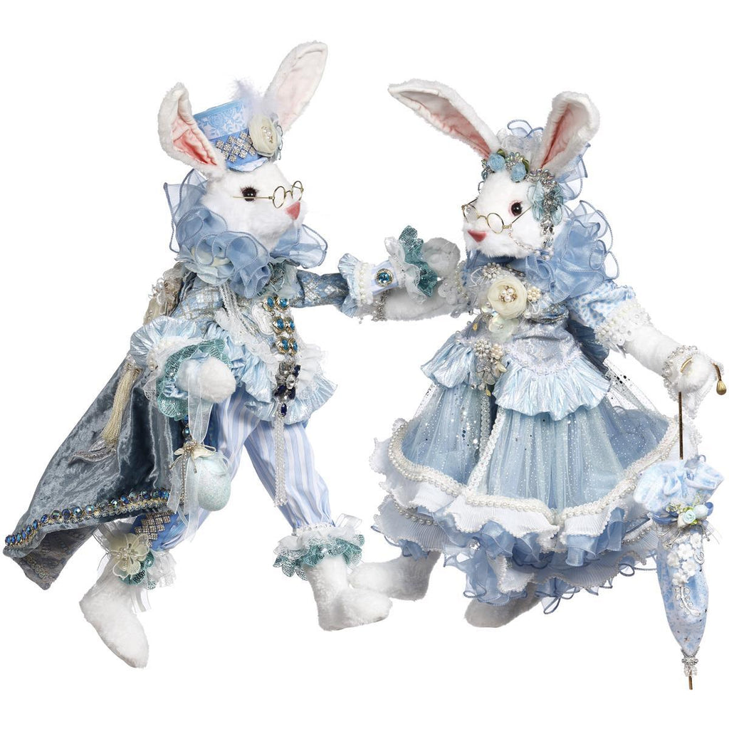 Mark Roberts Easter Collection <BR> Mr/Mrs Peter Rabbit (2 Assorted) BLUE<br> Medium (60cm) <br> (Price is for EACH, or Special Price for PAIR)