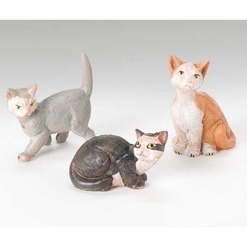FONTANINI 5" - CATS (3 Assorted) <Br> Price is for Each