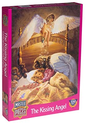 SALE <br> Master Pieces <BR> The Kissing Angel<br> 550 Piece Puzzle