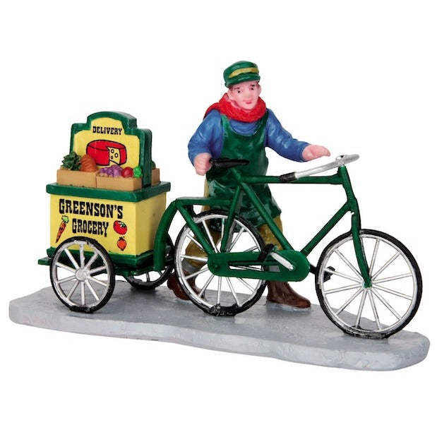 Lemax Figurine <br> Greenson's Grocery Delivery