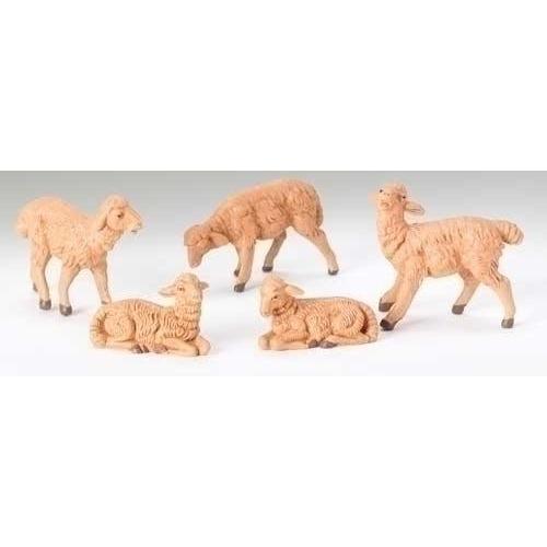 FONTANINI 5" - BROWN SHEEP (5 Assorted - price is for individual sheep)