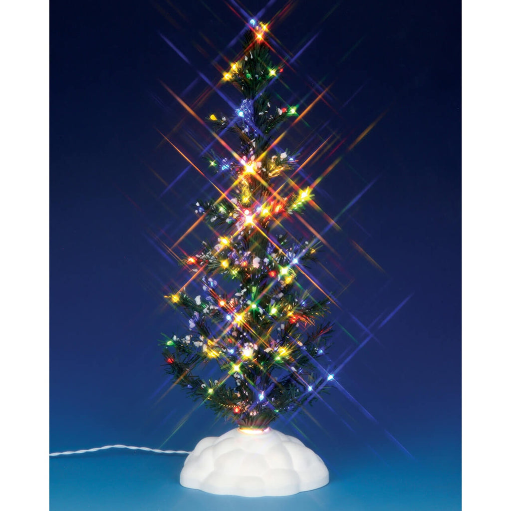 Lemax Lighted Accessories <br>  Lighted Pine Tree, Multi, Large