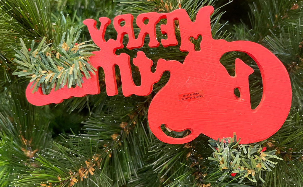 SALE <br> Hanging Ornament <BR> Merry Christmas