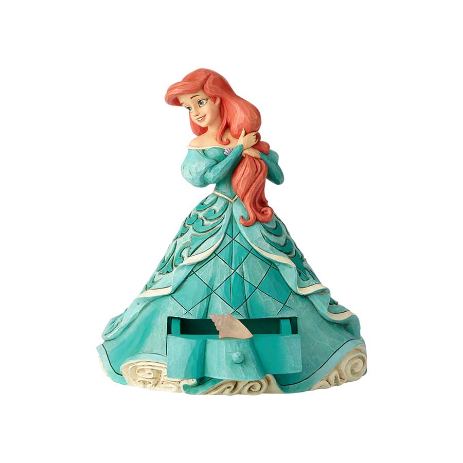 DISNEY TRADITIONS<br>Princess Ariel with Shell Charm<br>"Ariel's Secret Charm"