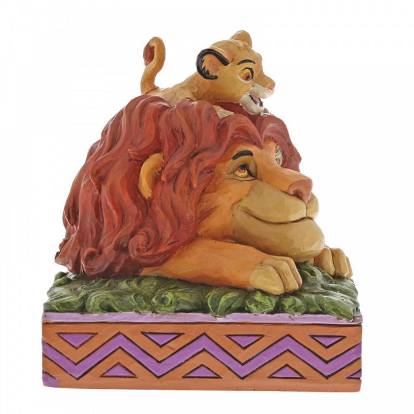 DISNEY TRADITIONS<br> Simba and Mufasa <br>"A Father's Pride"