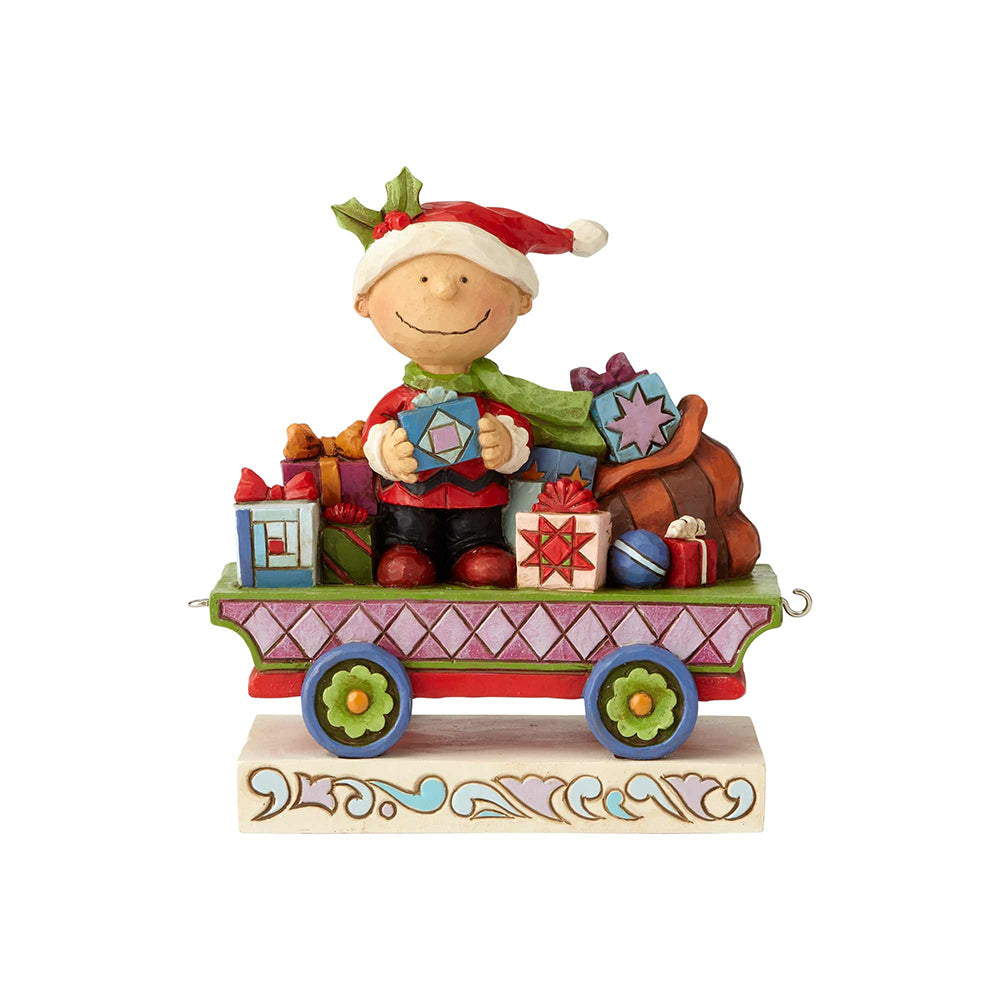 Peanuts by Jim Shore <br> Charlie Brown Christmas Train