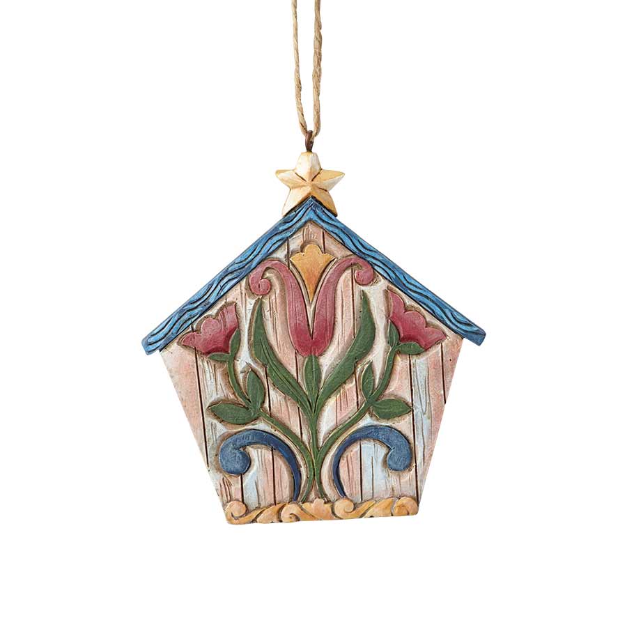 Jim Shore <br> Heartwood Creek <br>Hanging Ornament <br> Holy Family