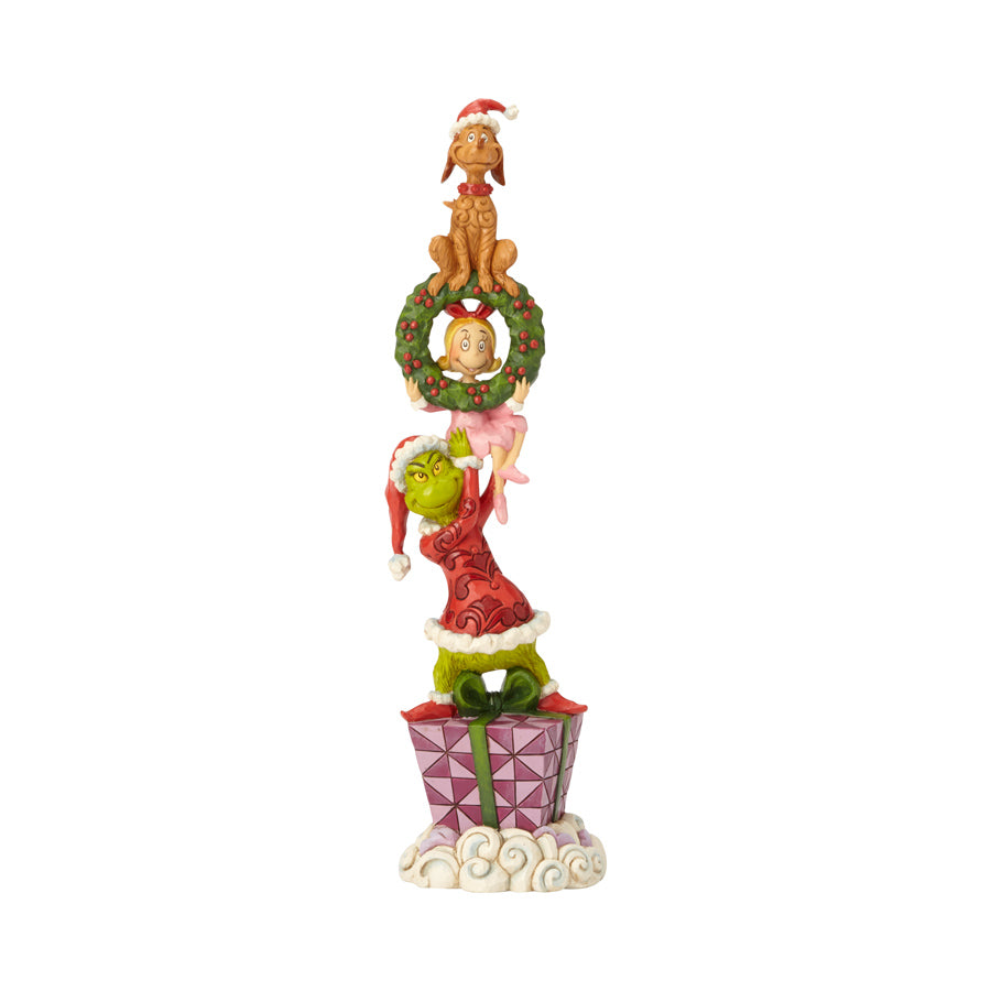 Grinch by Jim Shore <br> 13.39" Stacked Grinch Characters