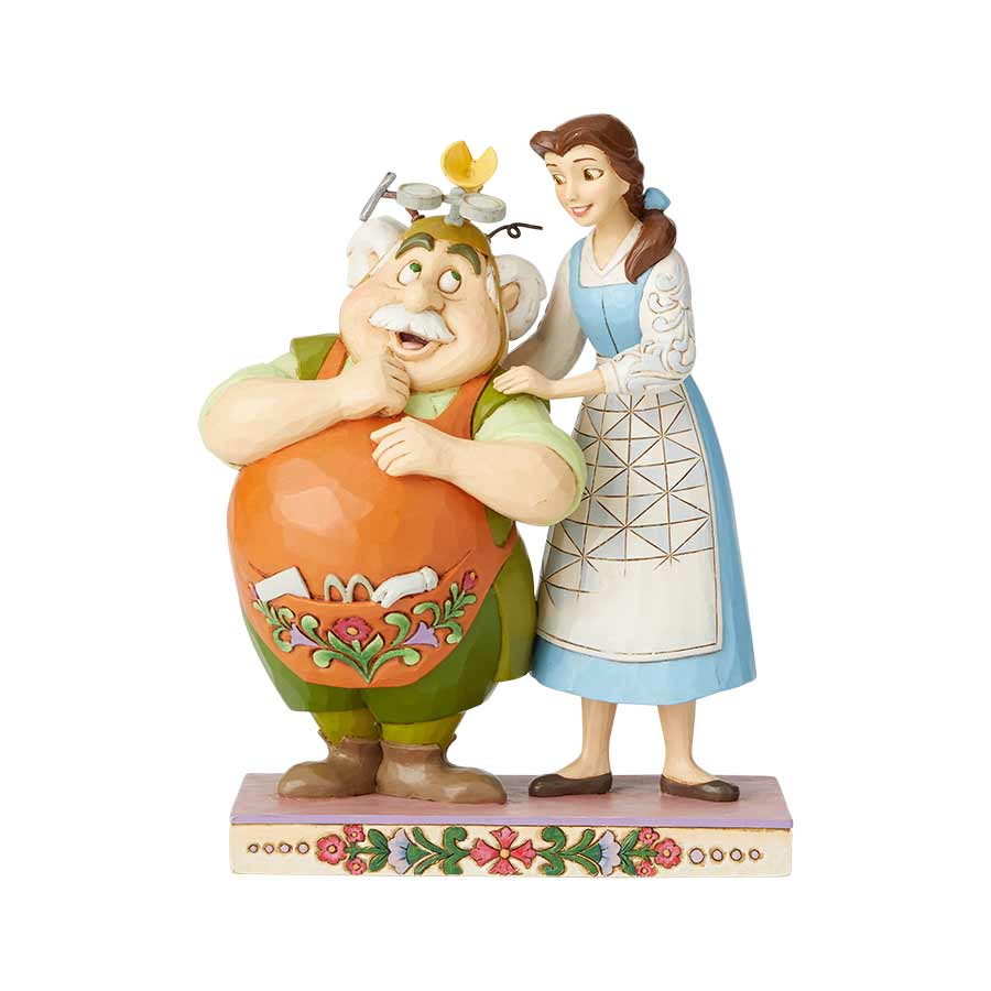 DISNEY TRADITIONS<br>Belle and Maurice the Inventor<br>"Devoted Daughter"