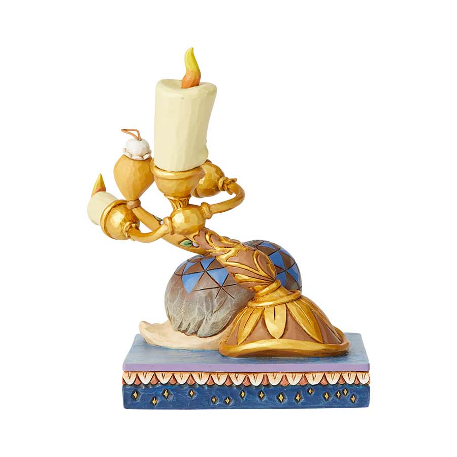 DISNEY TRADITIONS<br>Lumiere & Feather Duster<br>"Romance By Candlelight"
