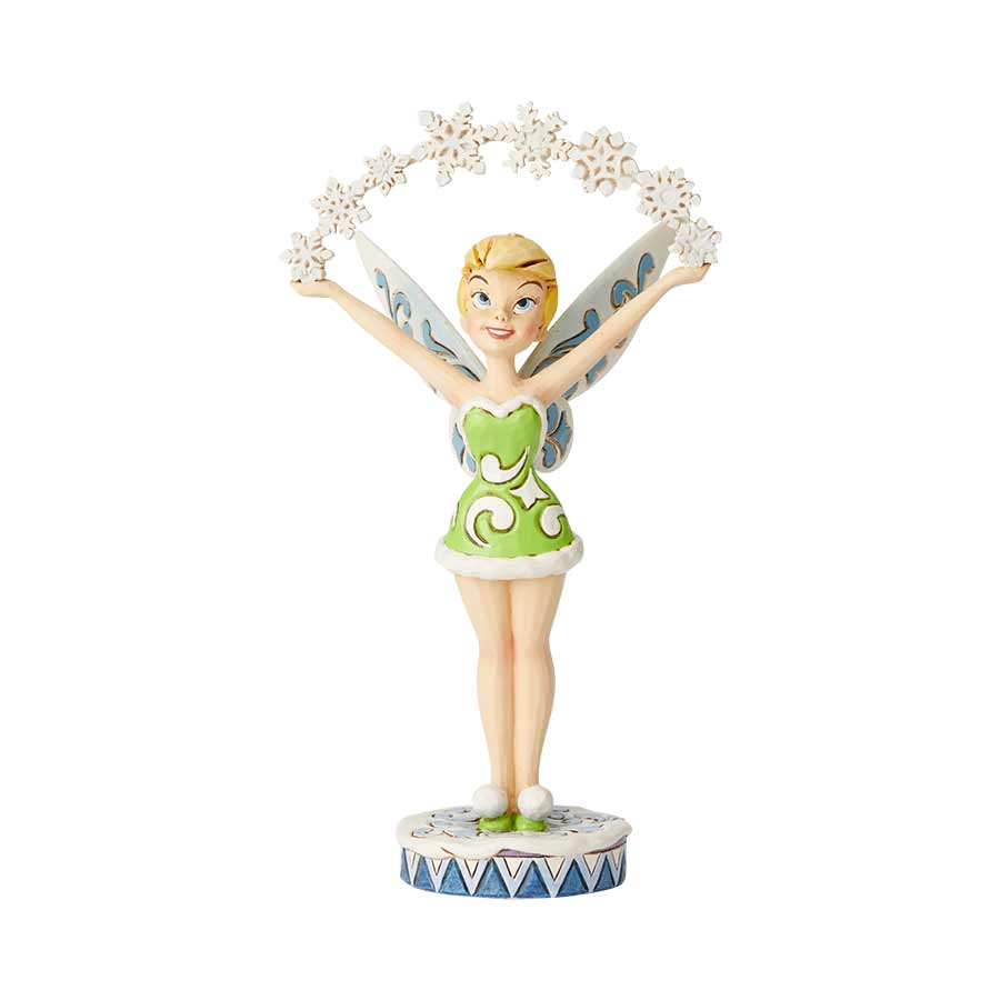 DISNEY TRADITIONS<br>Tink with Snowflakes<br>"Winter Whimsey"