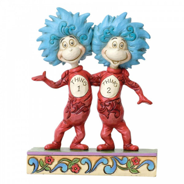 Dr Seuss by Jim Shore <br> Thing 1 & Thing 2