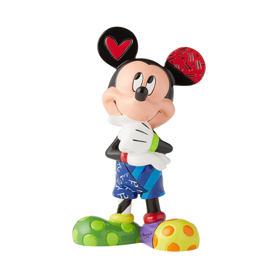 Disney Britto <br> Thinking Mickey Figurine<br> (Medium)