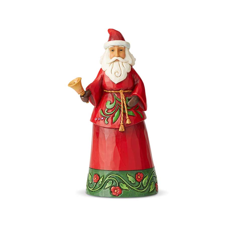 Heartwood Creek <br> Santa Holding Bell <br> "Sound the Christmas Bell"