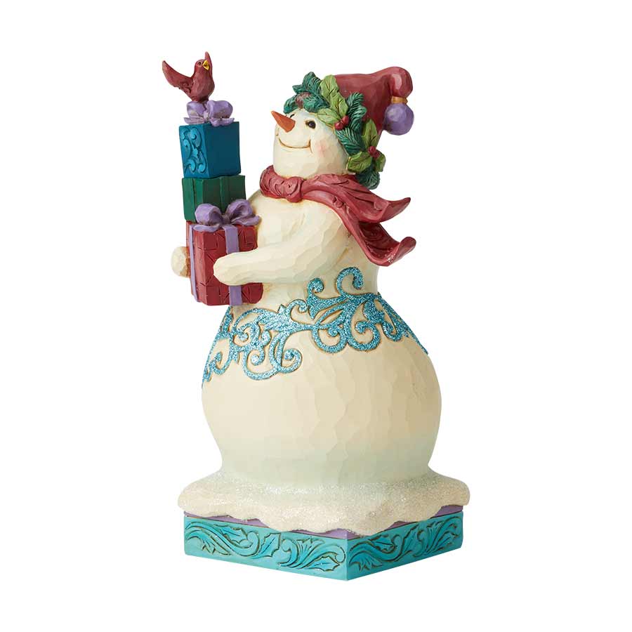 Heartwood Creek <br> Snowman with Gifts <br> "Share Some Love"
