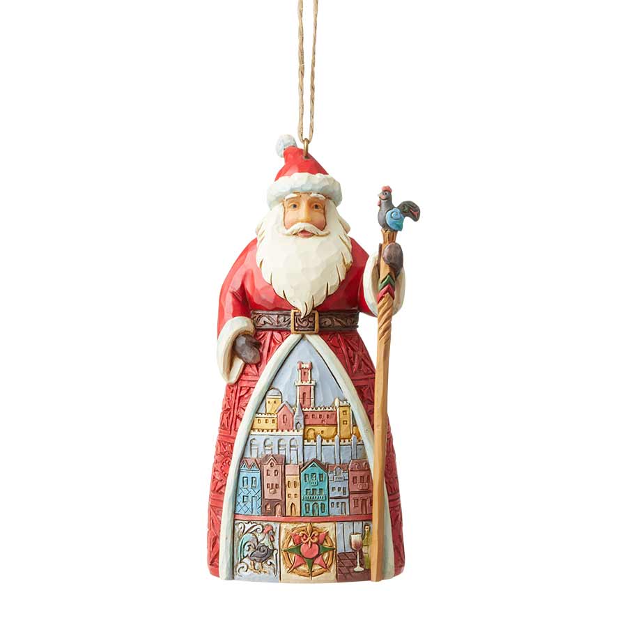 Heartwood Creek <br> Hanging Ornament <br> Portuguese Santa