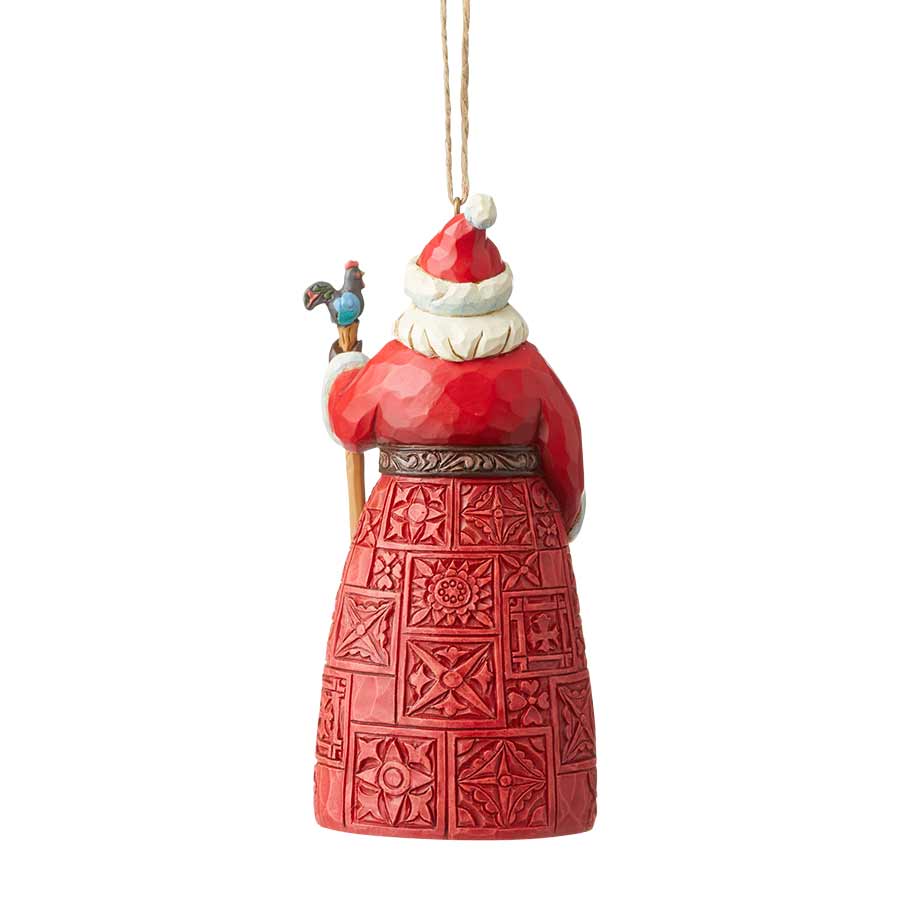 Heartwood Creek <br> Hanging Ornament <br> Portuguese Santa