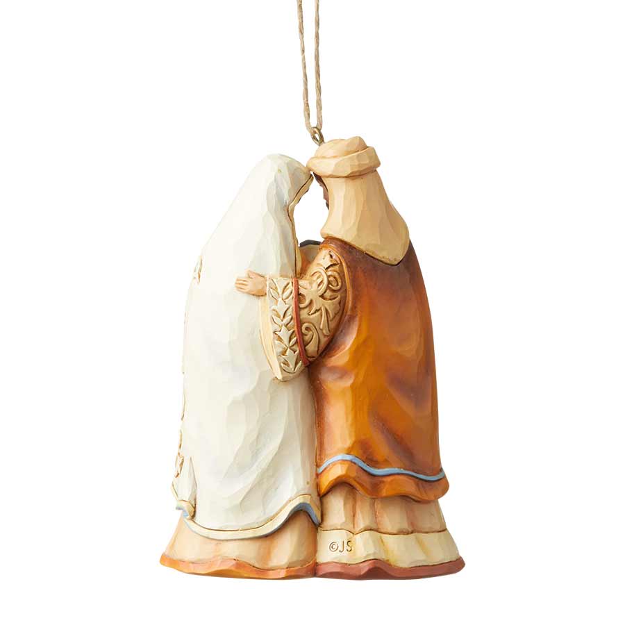 Heartwood Creek by Jim Shore  <br> Hanging Ornament <br> Holy Family