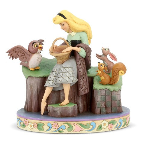 DISNEY TRADITIONS<br>Sleeping Beauty with Animals<br>60th Anniversary Piece<br>"Beauty Rare"