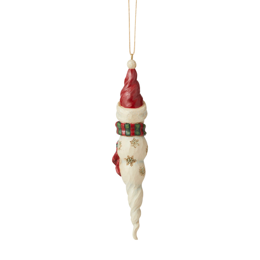 Heartwood Creek by Jim Shore  <br> Hanging Ornament <br>Wonderland Snowman Icicle