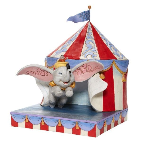 Disney Traditions <BR> Dumbo Flying out of Tent Scene <BR> "Over the Big Top"