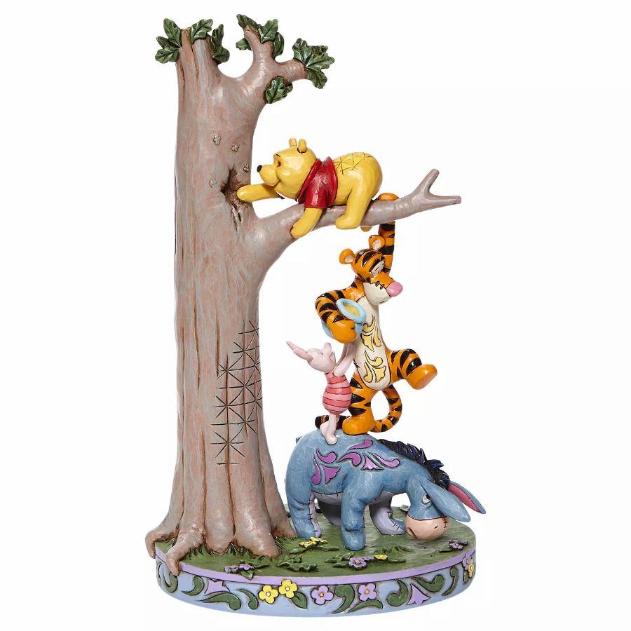 DISNEY TRADITIONS <BR> Tree with Pooh and Friends <BR> “Hundred Acre Caper”