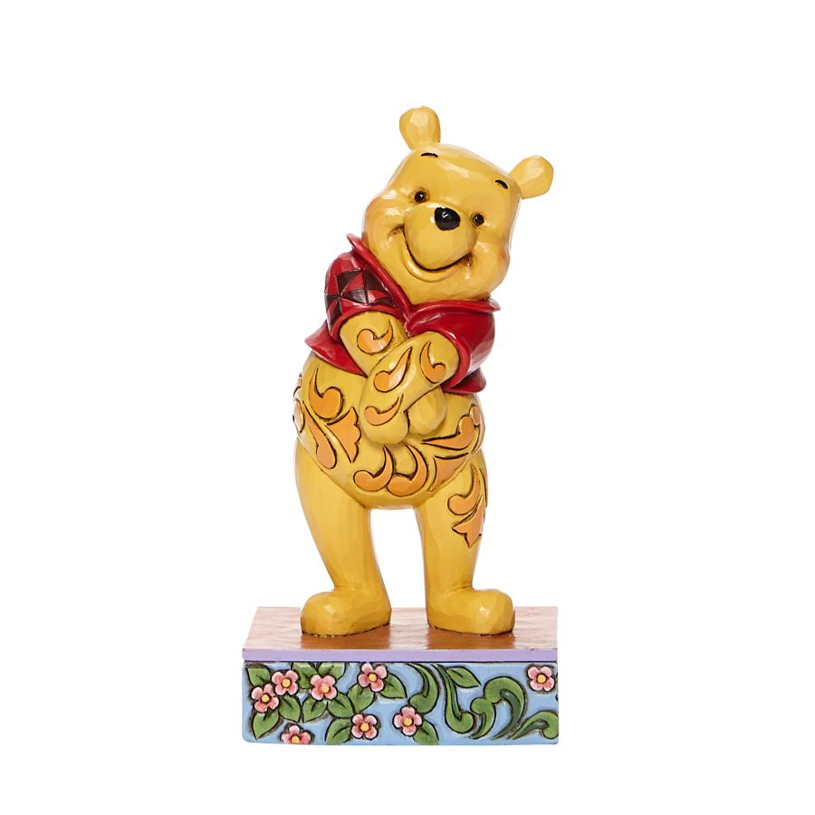 DISNEY TRADITIONS<br>  Pooh Standing Personality Pose<br>”Beloved Bear”