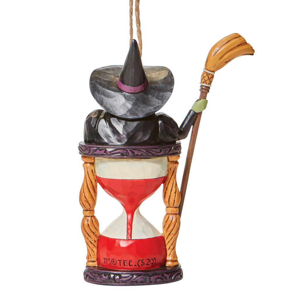 Wizard of Oz by Jim Shore <br> Wicked Witch Hourglass <br> Hanging Ornament