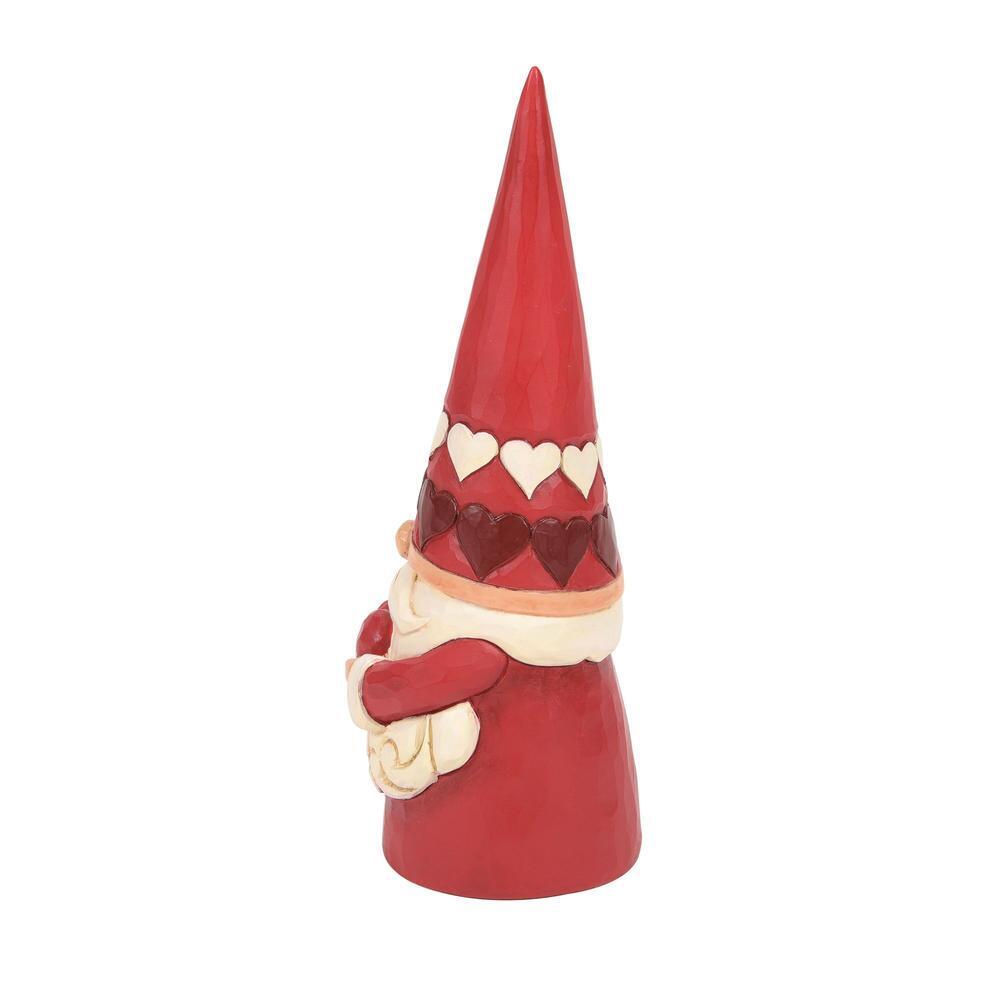 Heartwood Creek <br> Red Gnome With Heart  (16.5cm ) <br> "Love That Has Gnome End"