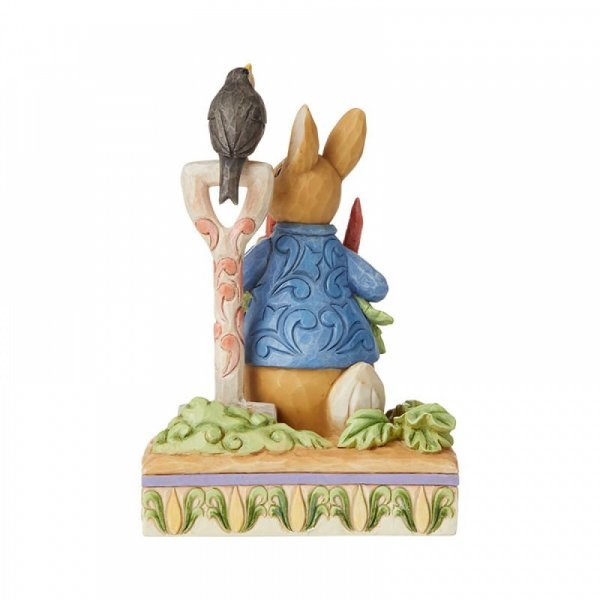 Beatrix Potter by Jim Shore <br> Peter Rabbit Eating Radishes