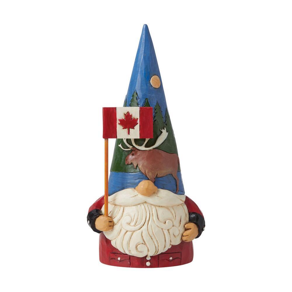 Heartwood Creek <br> Gnomes Around the World <br> Canadian Gnome (14cm)<br> "O Canada, My Gnome Forever"