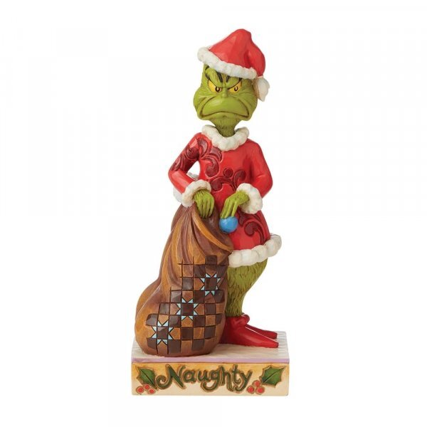 Grinch by Jim Shore <br> Grinch 2-Sided Naughty/Nice (21cm)
