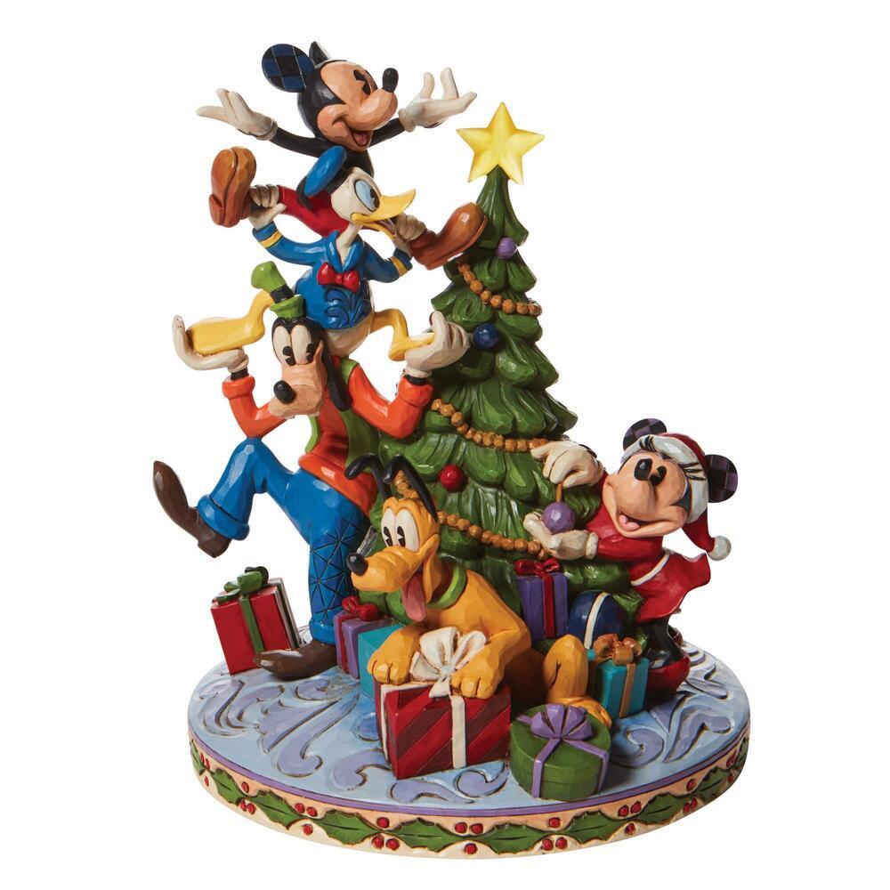 DISNEY TRADITIONS<BR> Fab 5 Decorating Tree <BR> "Merry Tree Trimming"