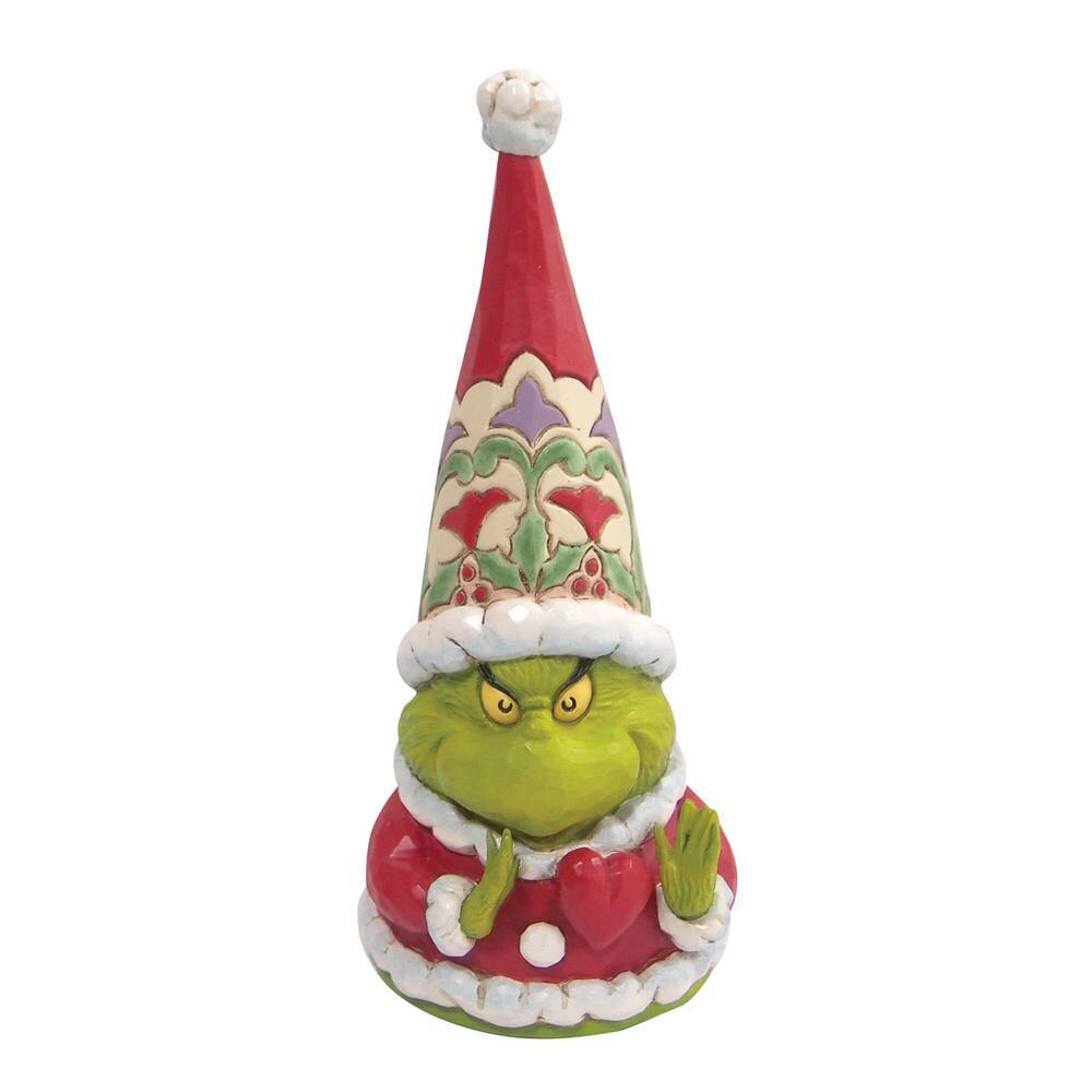 Grinch by Jim Shore <br> Grinch Gnome with Large Heart (18cm)
