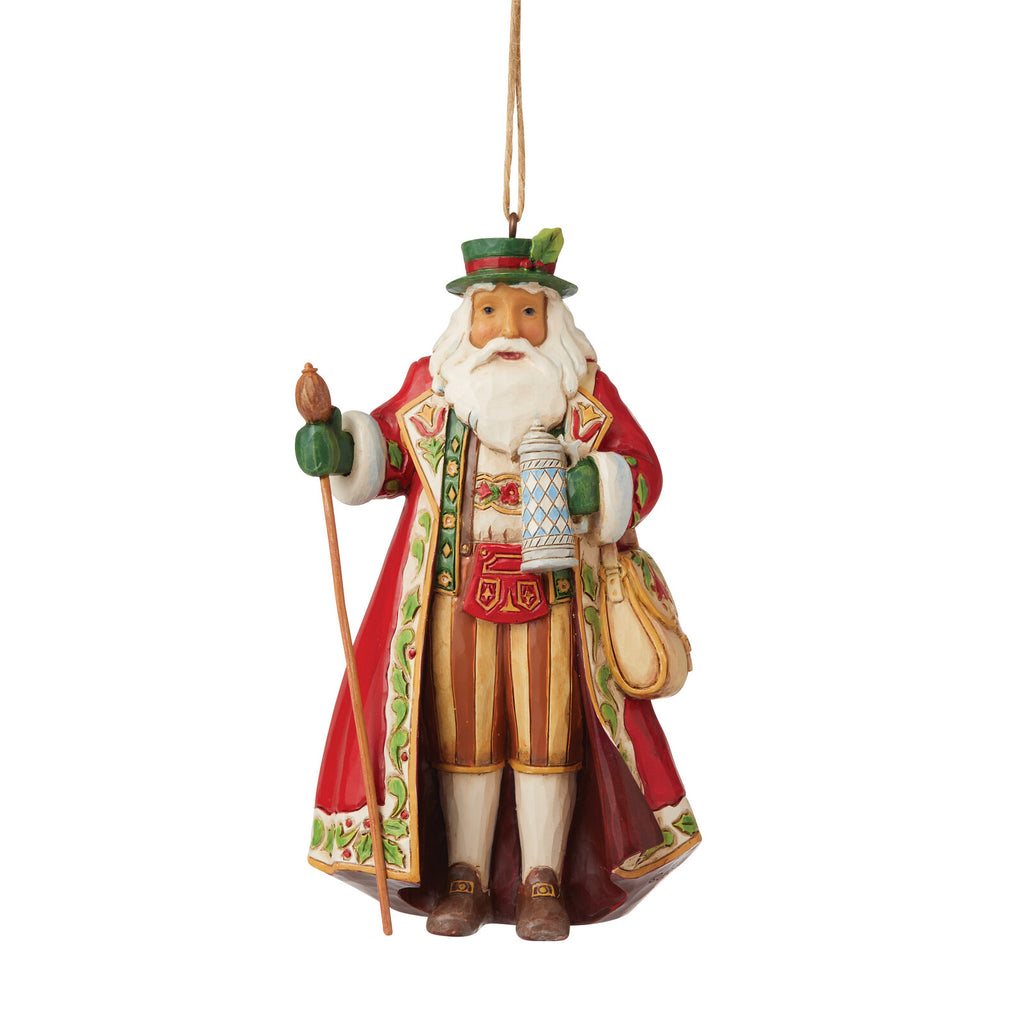 Heartwood Creek <br> Hanging Ornament <br> German Santa