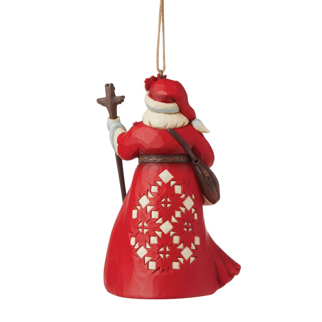 Heartwood Creek <br> Hanging Ornament <br>Canadian Santa