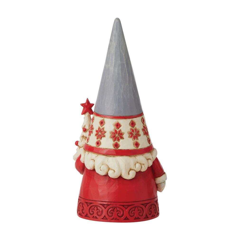 Heartwood Creek <br> Nordic Noel <br> Gnome with Tree (16cm)<br> "Tomte Tidings”
