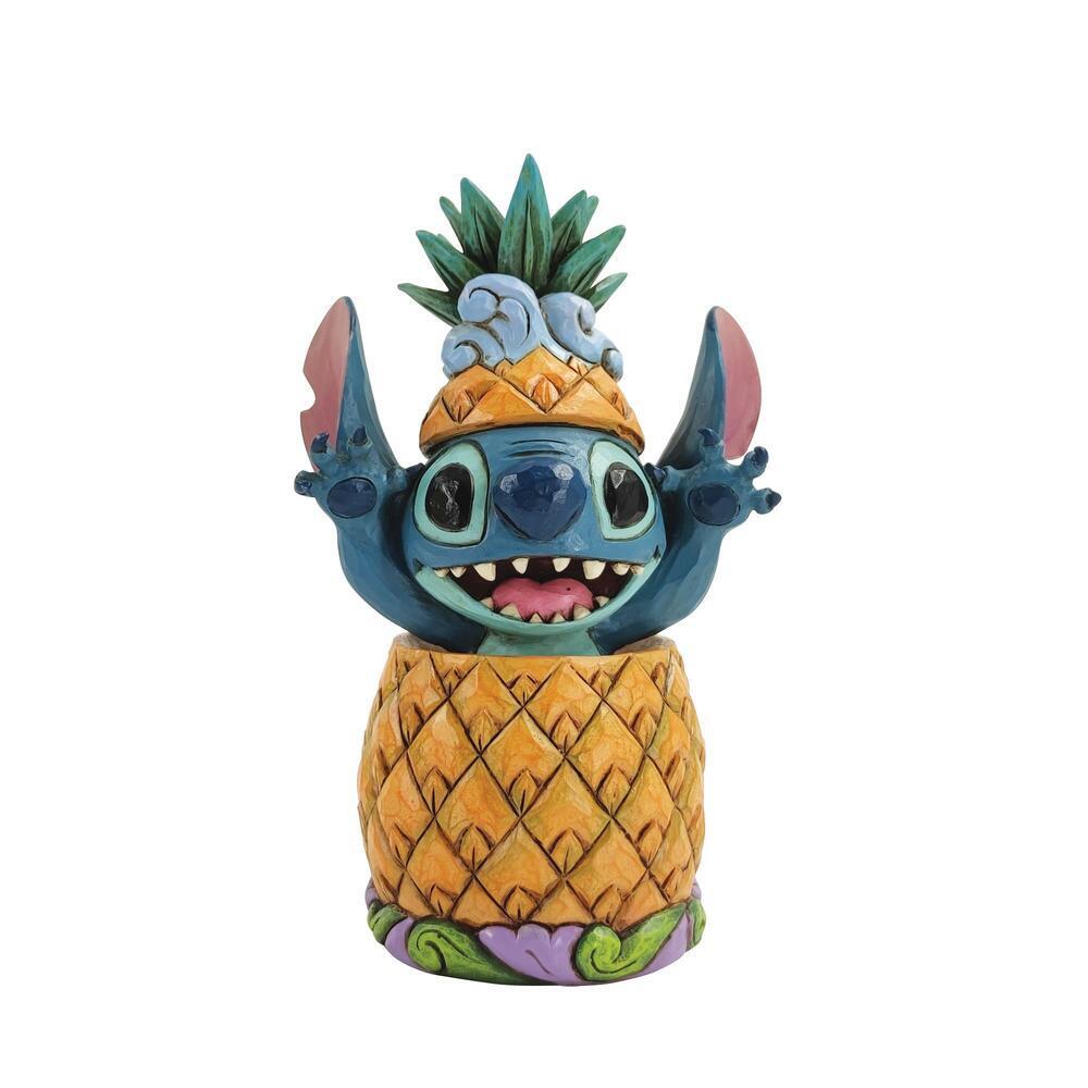 DISNEY TRADITIONS <br> Stitch in a Pineapple <br> “Pineapple Pal”