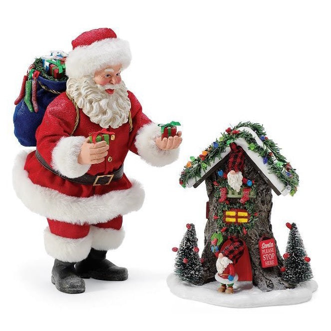 D56 POSSIBLE DREAMS <br> Gnomes For Holiday (Set of 2)